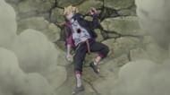 Boruto stabbed by Kawaki (Image via Studio Pierrot)